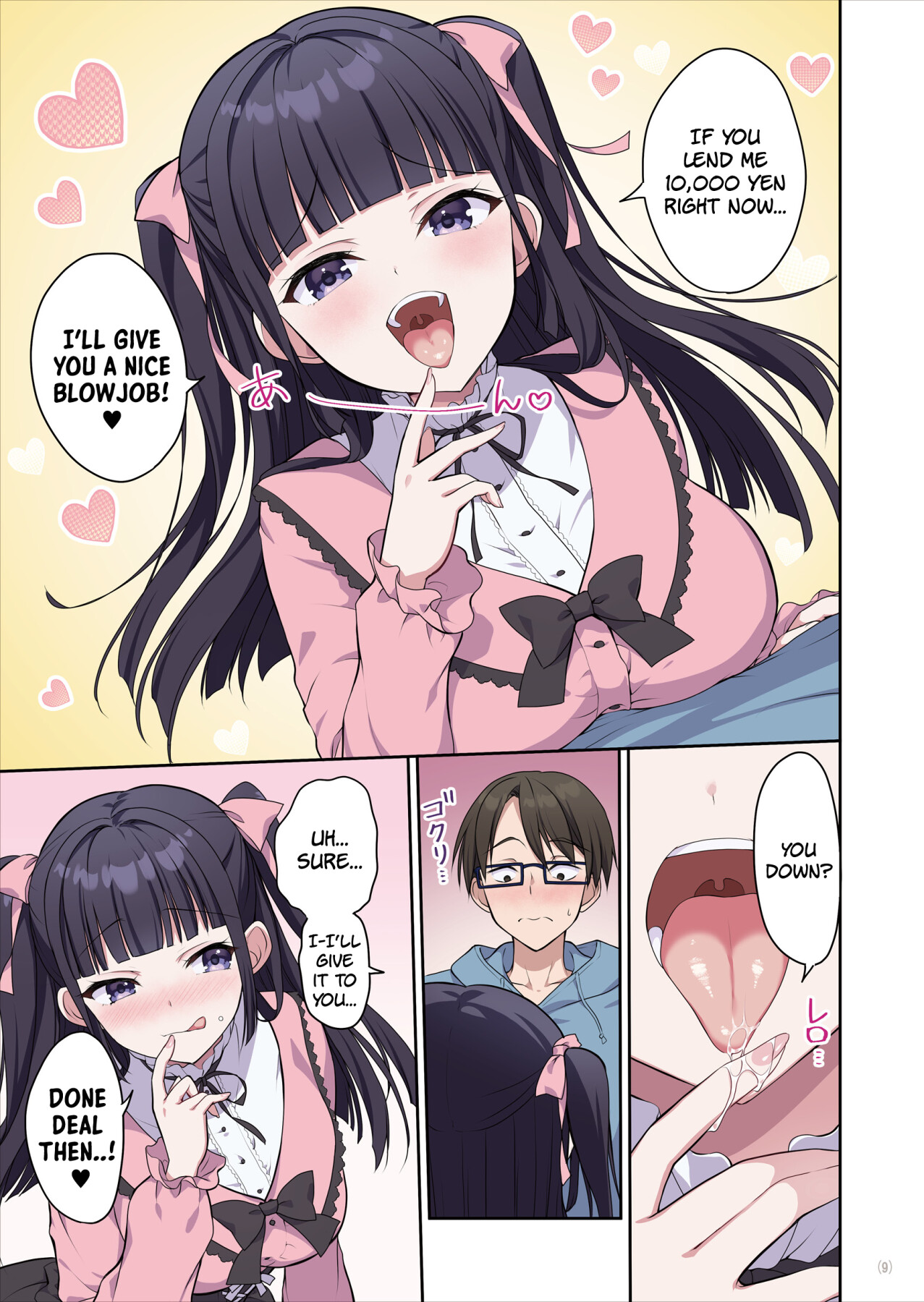 Hentai Manga Comic-This Cunningly Cute Jirai-kei Girl Is Gonna Suck Me (And My Wallet) Dry!-Read-10